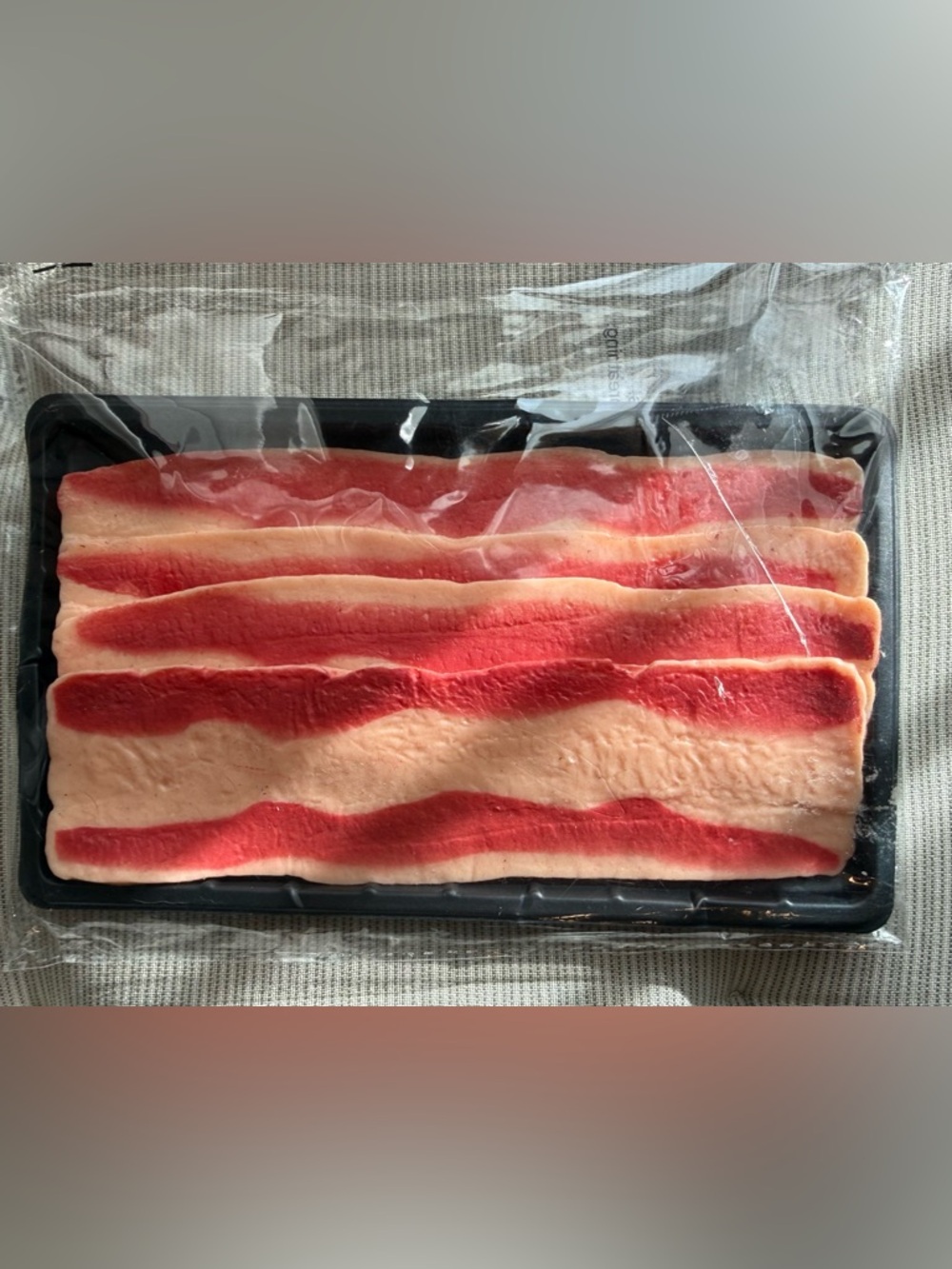 Squishy Toy Faux Bacon Strips